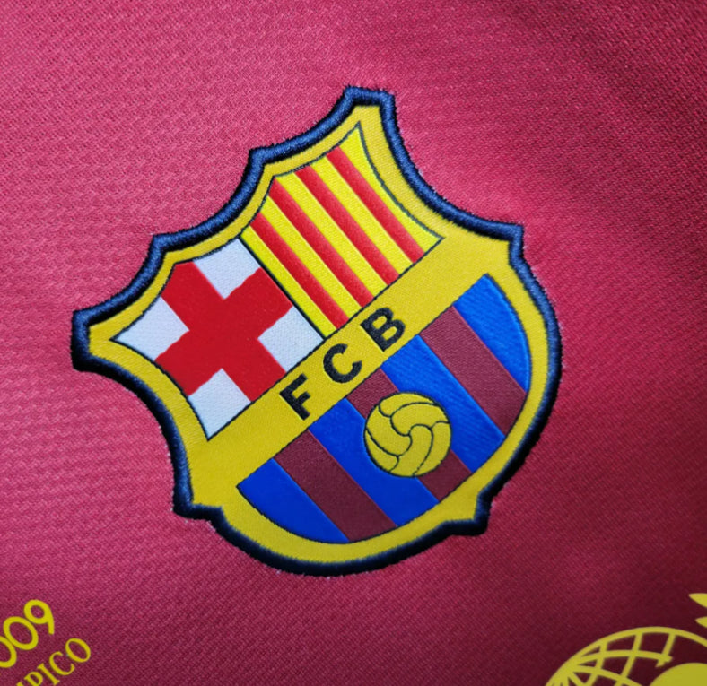 2008/09 Retro Barcelona Home Jersey - AscendoJerseys