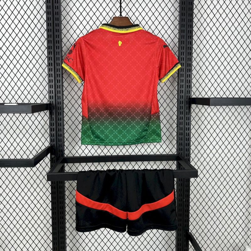 Off White X Ac Milan Red Kids Kit - AscendoJerseys
