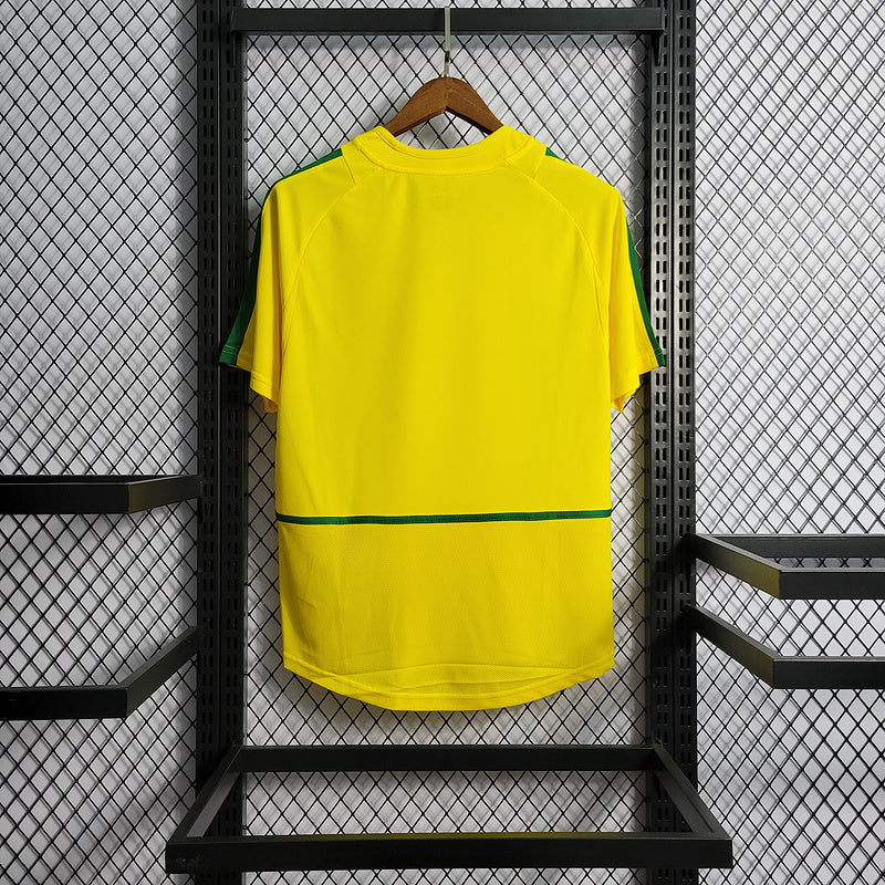 2002/2004 Retro Brazil Home Jersey - AscendoJerseys