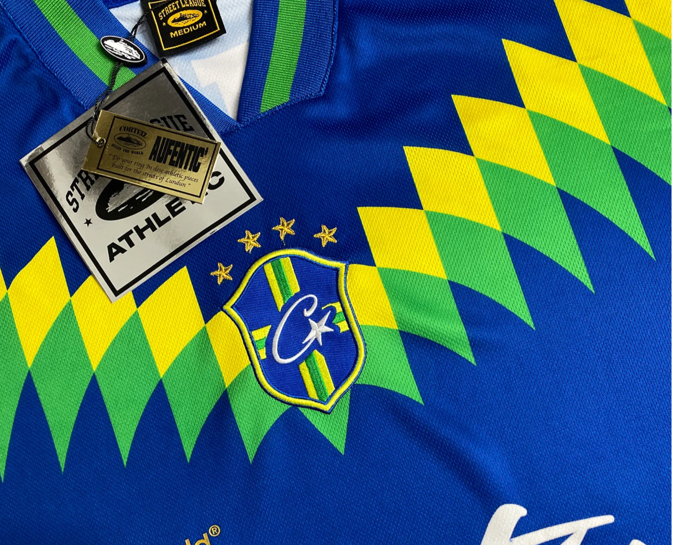 Corteiz RTW Brazil Jersey Blue - AscendoJerseys