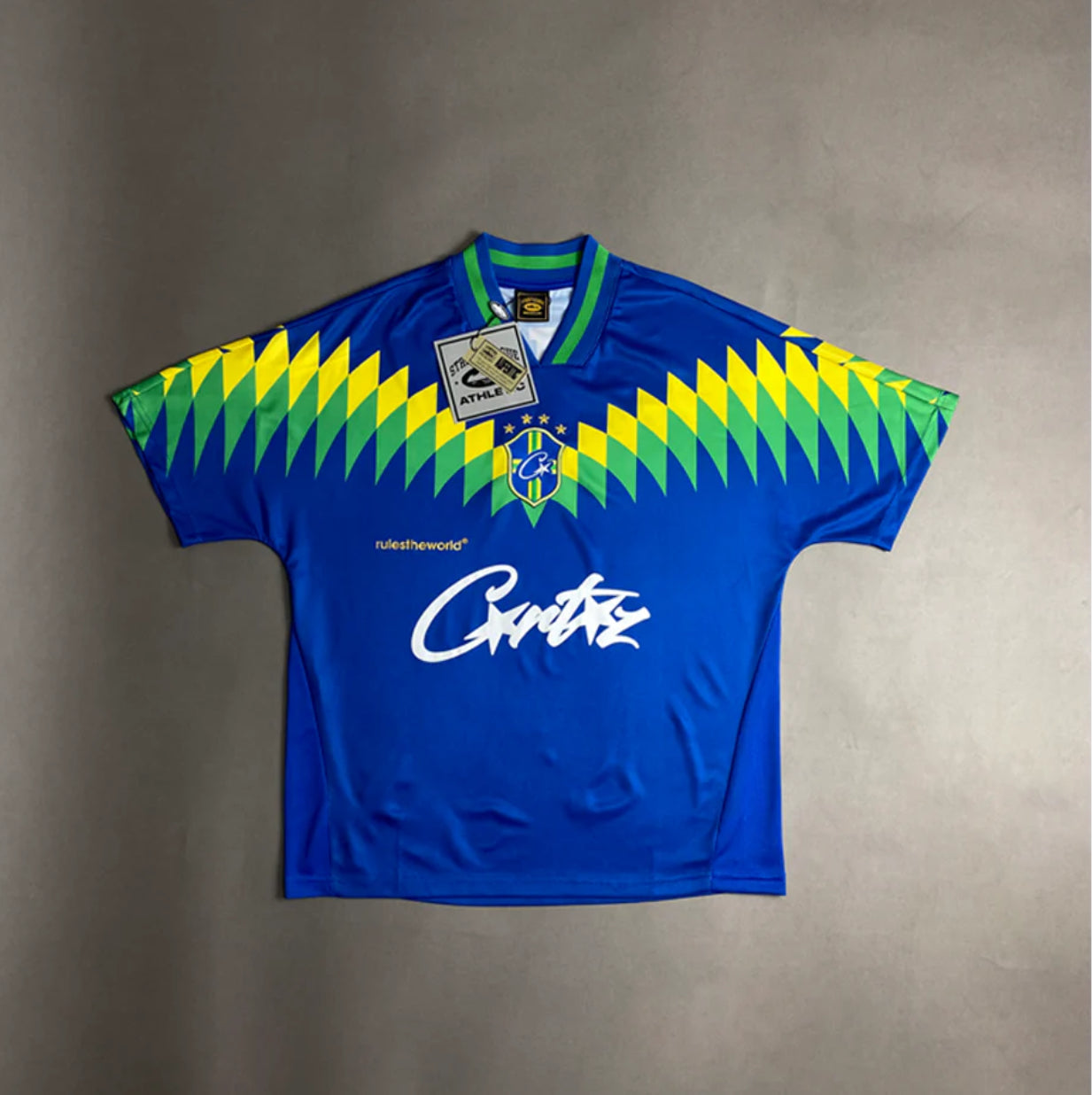 Corteiz RTW Brazil Jersey Blue - AscendoJerseys