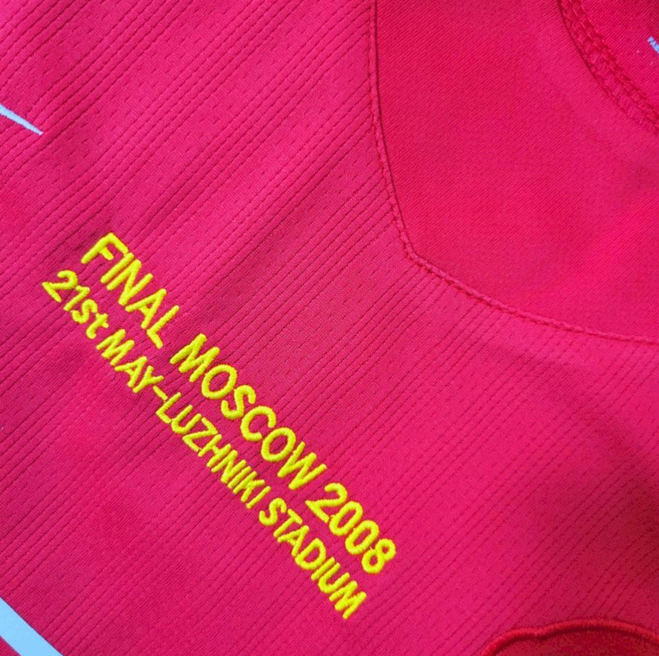 2007/2008 Manchester United Home Long Sleeve Jersey - AscendoJerseys