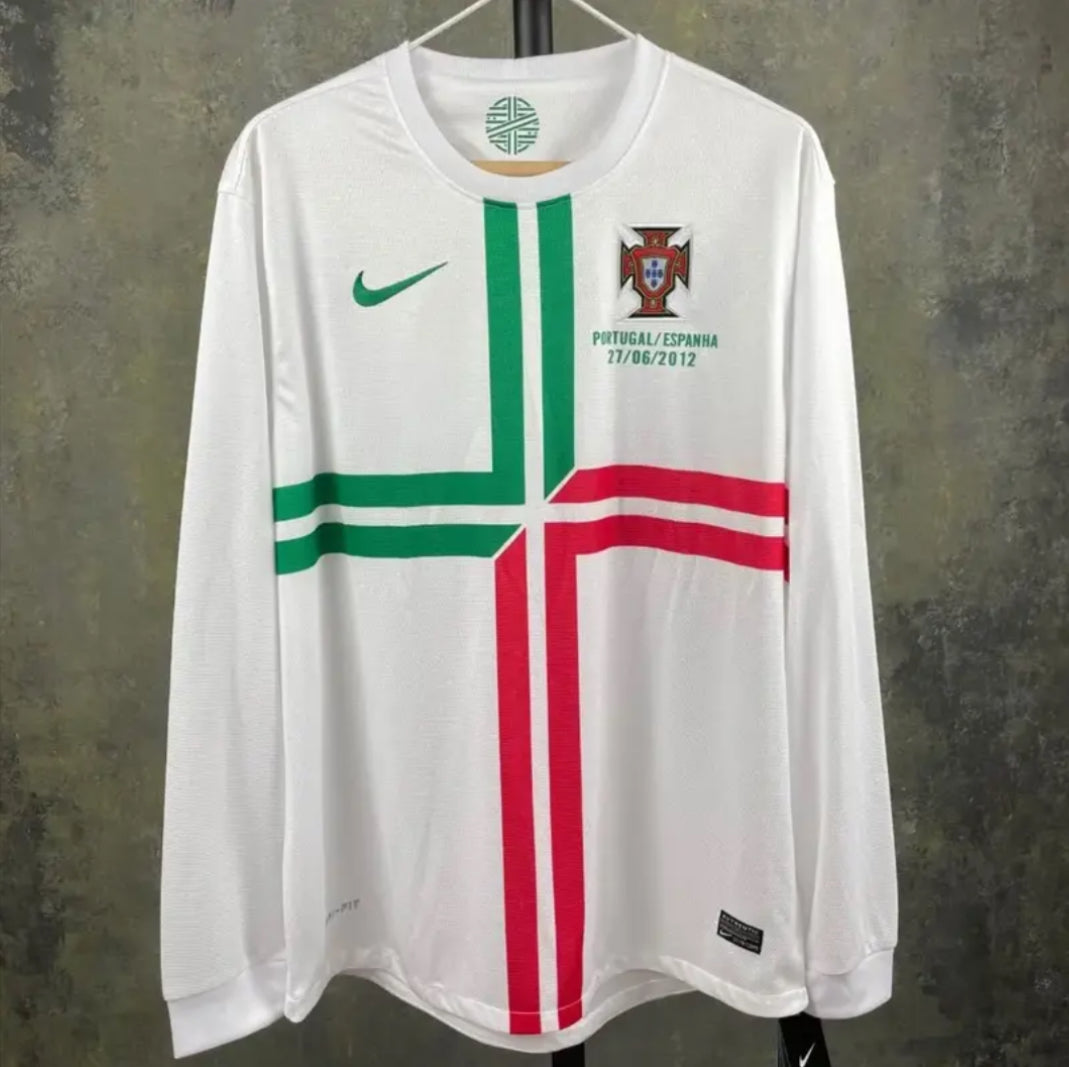 2012/13 Portugal Long Sleeve Away Jersey - AscendoJerseys