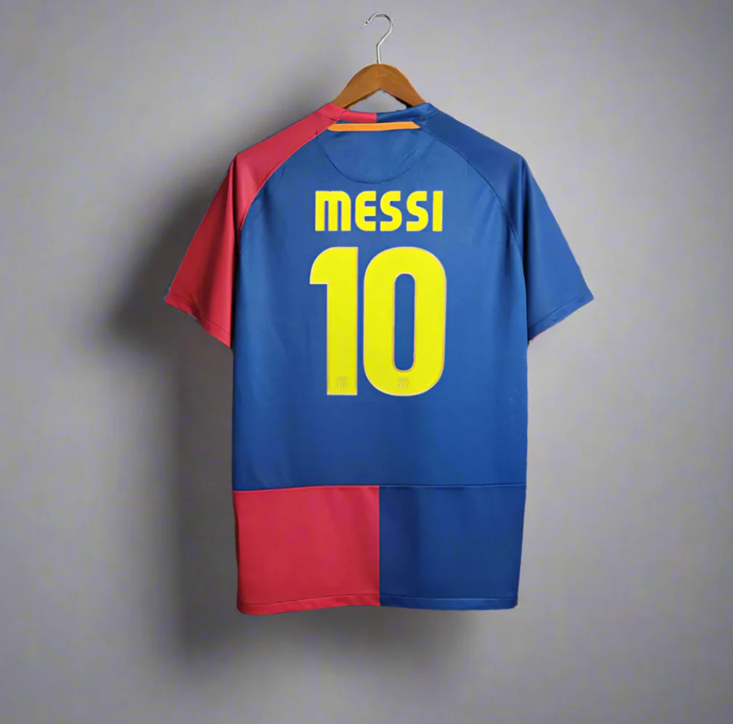 2008/09 Retro Barcelona Home Jersey - AscendoJerseys