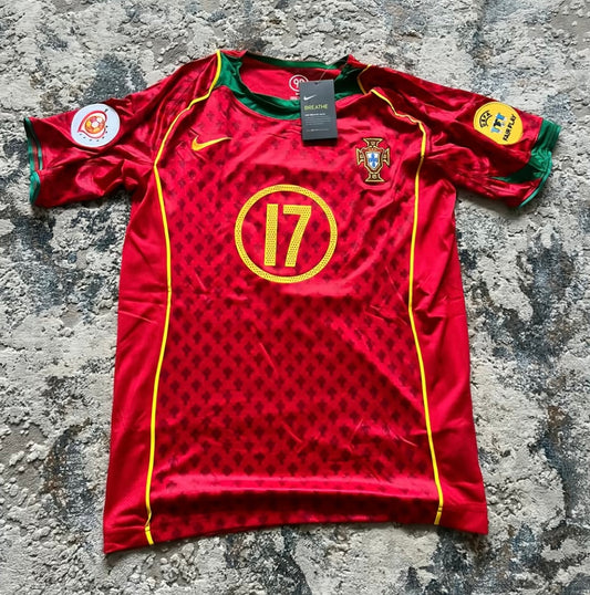2002/2004 Retro Portugal Home Jersey - AscendoJerseys