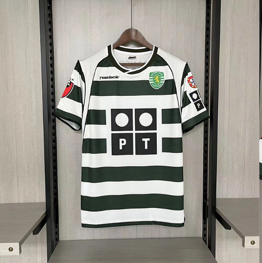 2001/03 Retro Sporting Lisbon Home Jersey - AscendoJerseys