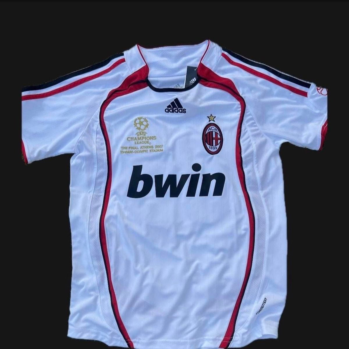 2007 Retro UCL Final Ac Milan Jersey - AscendoJerseys