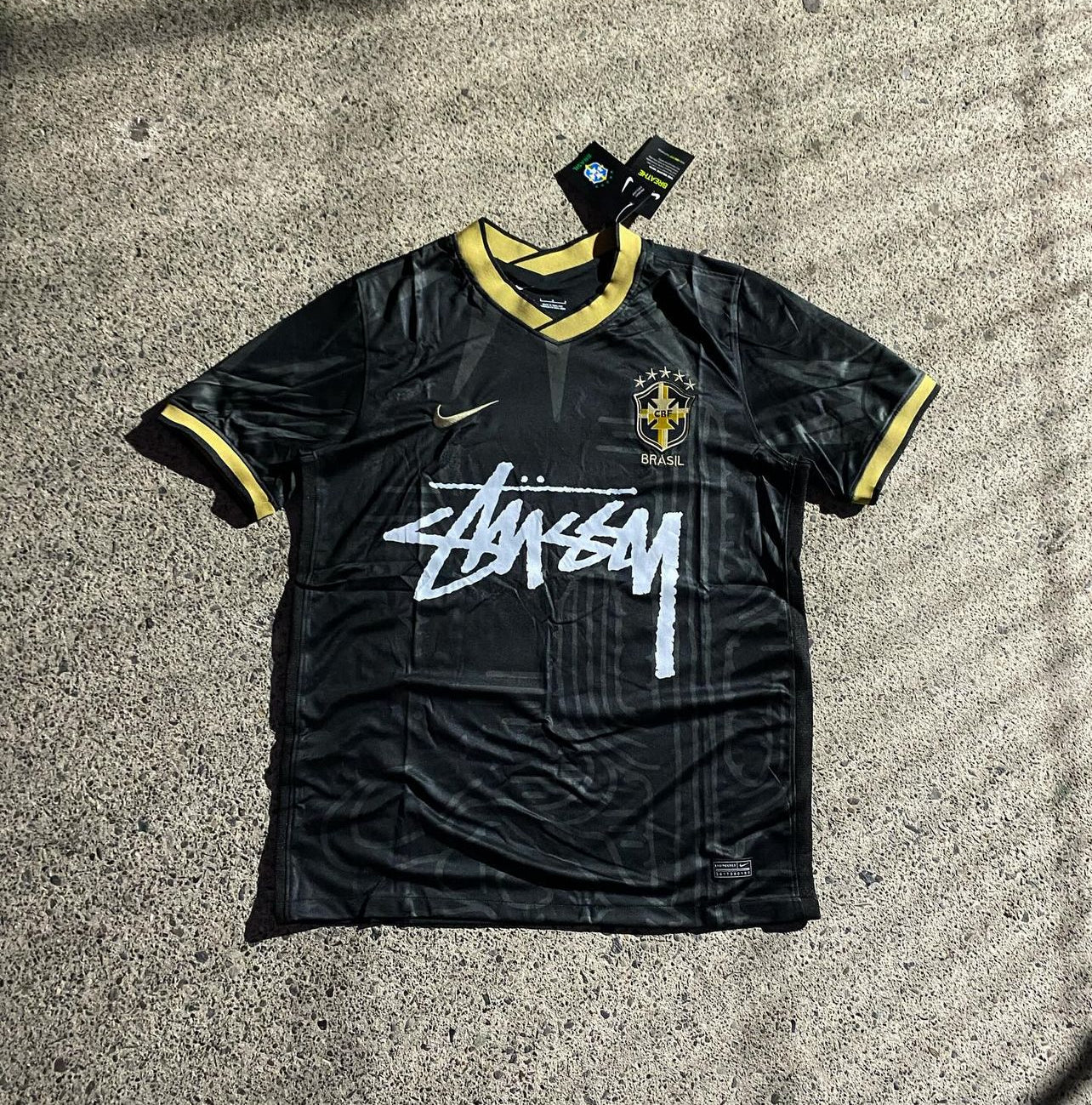 Stussy X Brazil Dezert Breeze Jersey - AscendoJerseys