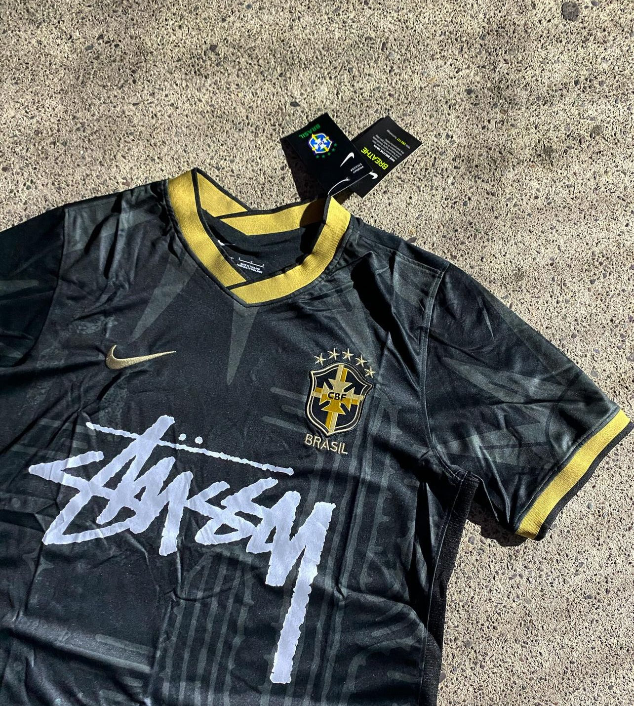 Stussy X Brazil Dezert Breeze Jersey - AscendoJerseys