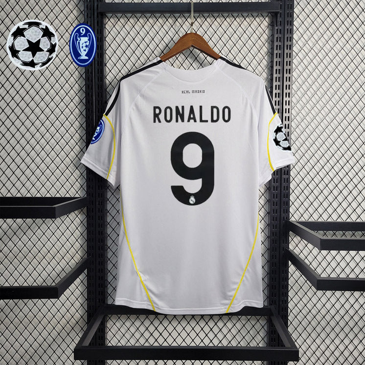2009/10 Retro Real Madrid Home Jersey - AscendoJerseys