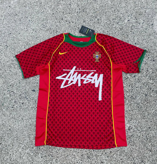 Stussy X 2002/2004 Retro Portugal Home Jersey - AscendoJerseys