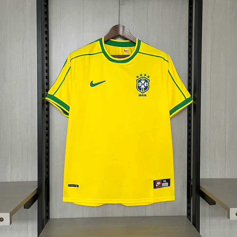 1998 Retro Brazil Home Jersey - AscendoJerseys