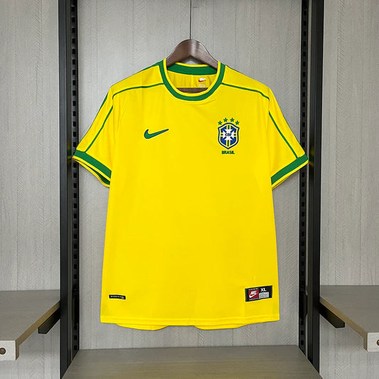 1998 Retro Brazil Home Jersey - AscendoJerseys