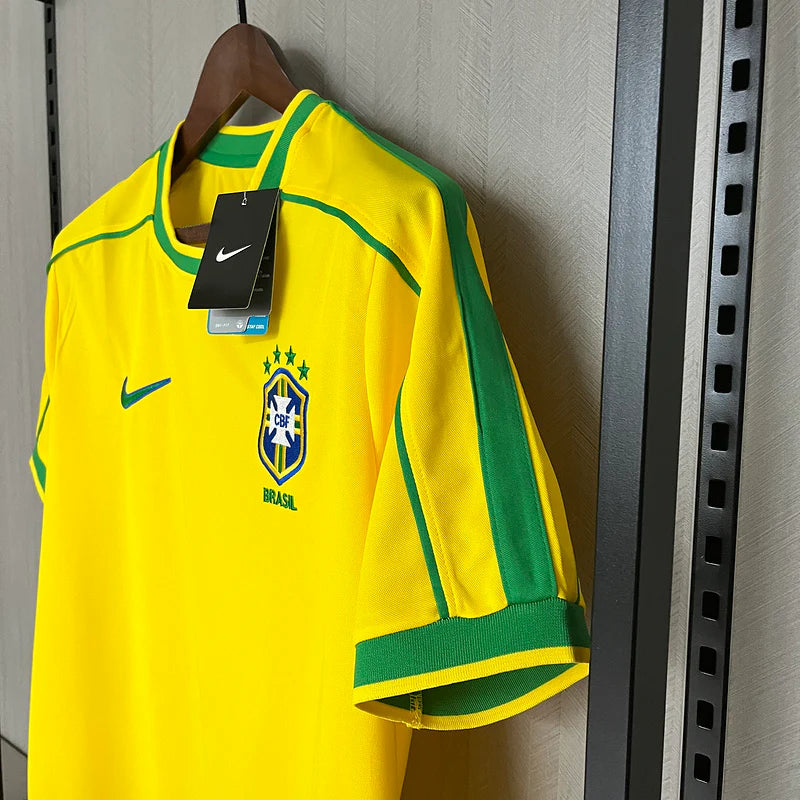 1998 Retro Brazil Home Jersey - AscendoJerseys