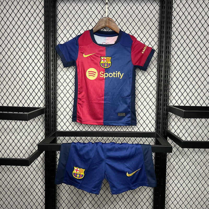 2024/25 Barcelona Home Kids Kit - AscendoJerseys
