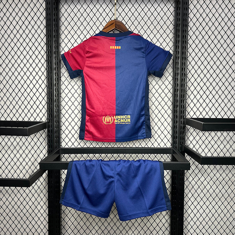 2024/25 Barcelona Home Kids Kit - AscendoJerseys