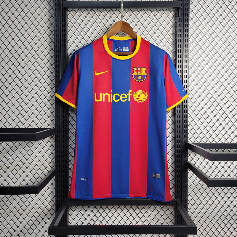 2010/11 Retro Barcelona Home Jersey - AscendoJerseys