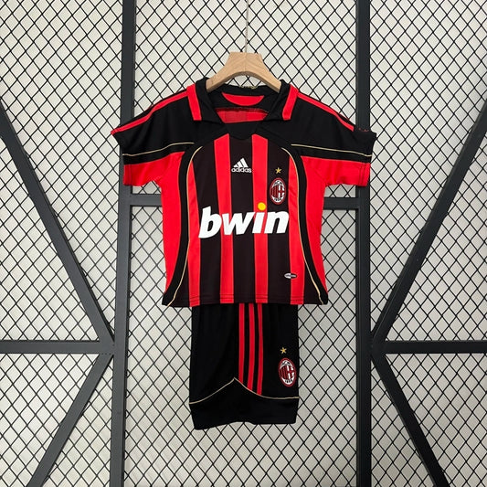 2006/07 AC Milan Home Kids Kit