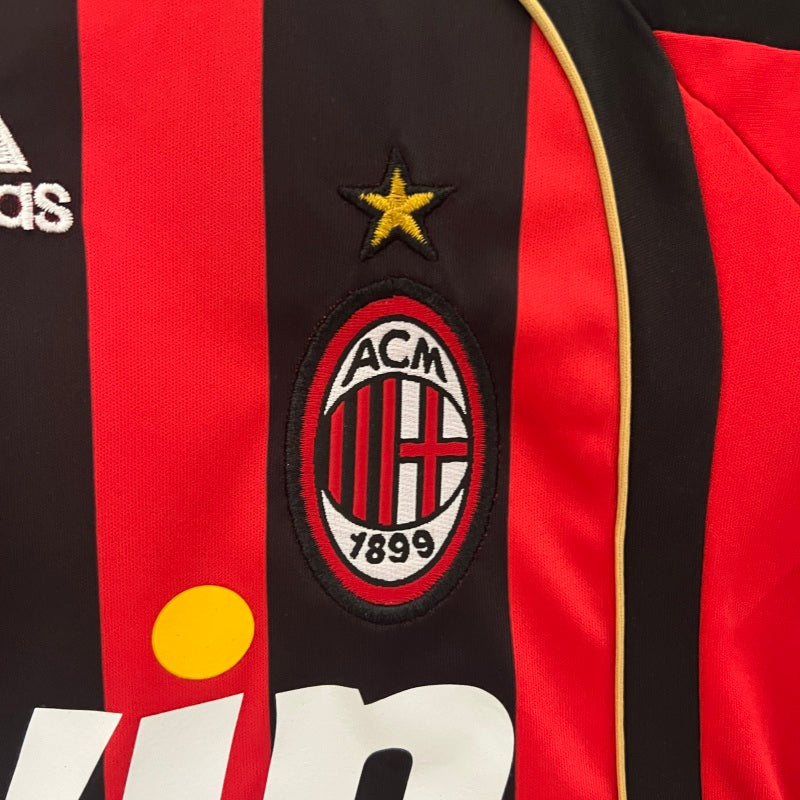 2006/07 AC Milan Home Kids Kit - AscendoJerseys
