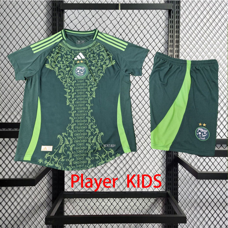 2024/25 Algeria Away Full Kit Kids - AscendoJerseys