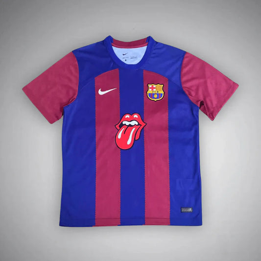 Barcelona X Rolling Stones Jersey - AscendoJerseys