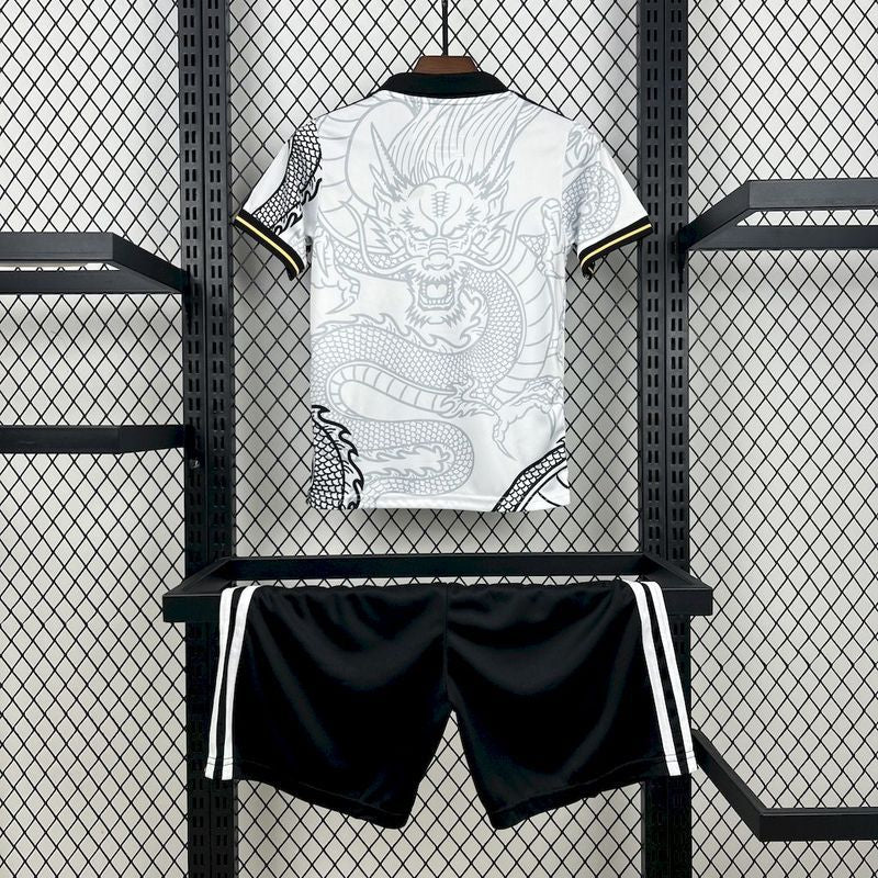 Real Madrid X White Dragon Kids Kit - AscendoJerseys
