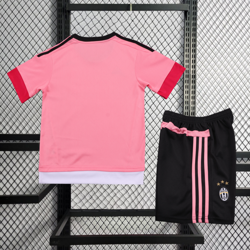 2015/16 Retro Juventus Away Kids Kit - AscendoJerseys