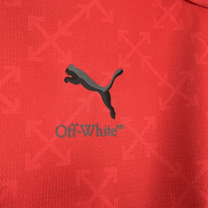 Ac Milan X Off White Red Jersey - AscendoJerseys