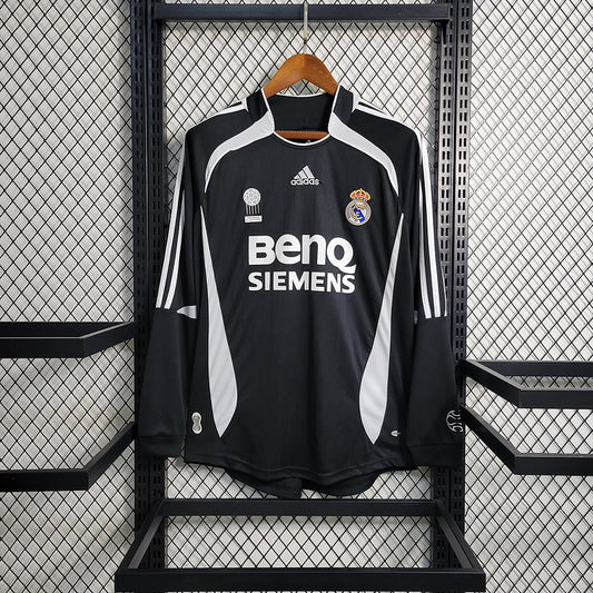 2006/07 Retro Real Madrid Away Long Sleeve Jersey