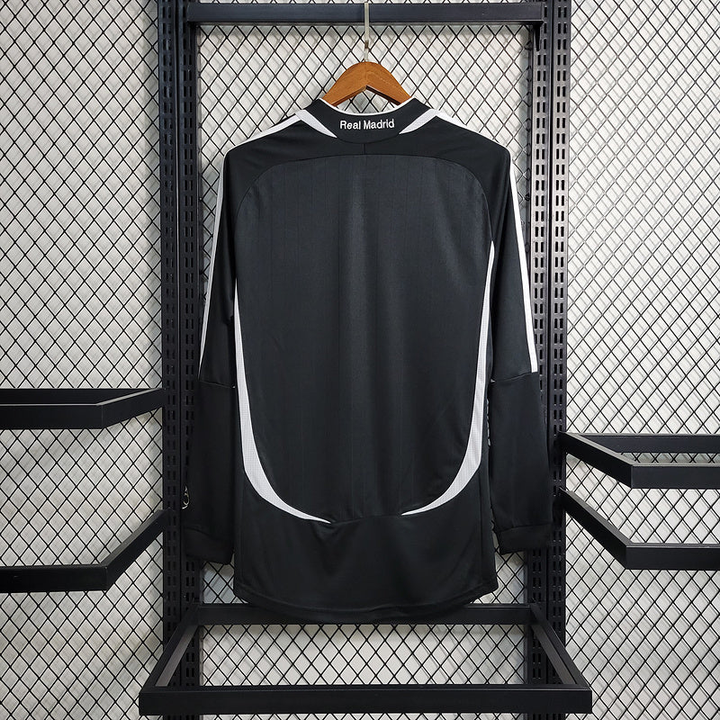 2006/07 Retro Real Madrid Away Long Sleeve Jersey - AscendoJerseys