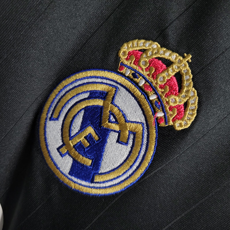 2006/07 Retro Real Madrid Away Long Sleeve Jersey - AscendoJerseys
