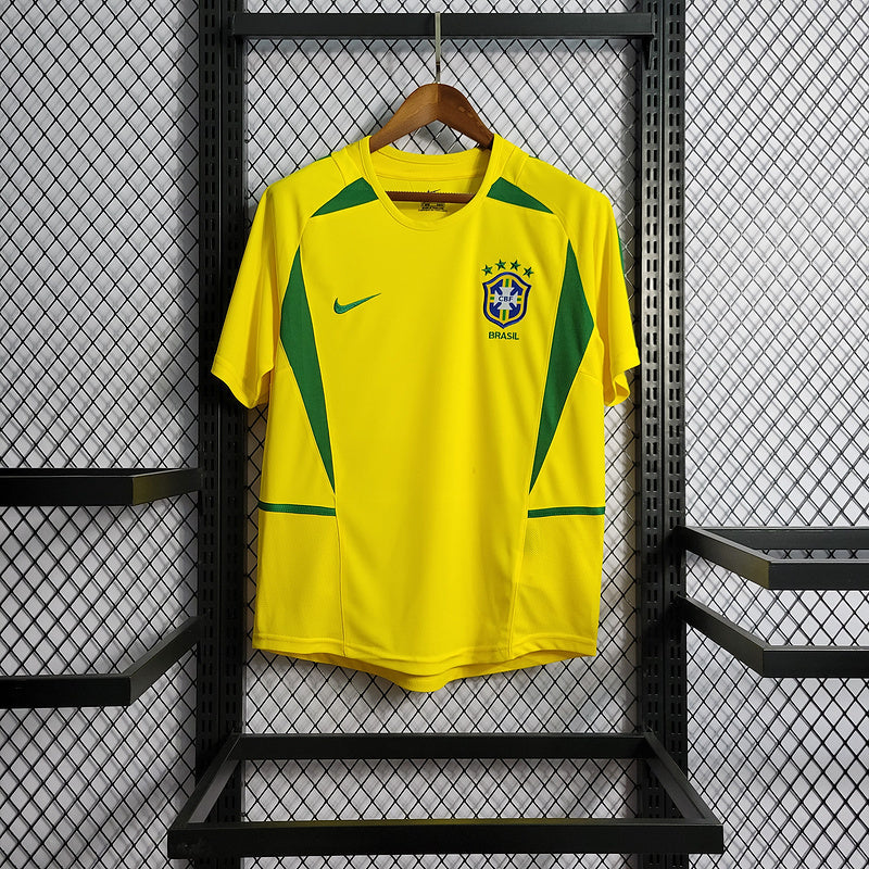 2002/2004 Retro Brazil Home Jersey