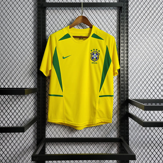 2002/2004 Retro Brazil Home Jersey