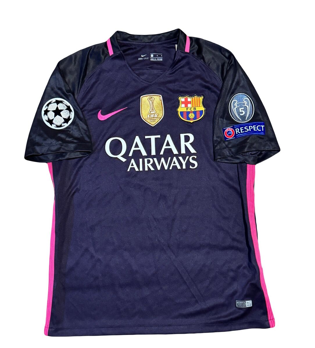 2016/17 Retro Barcelona Away Jersey - AscendoJerseys