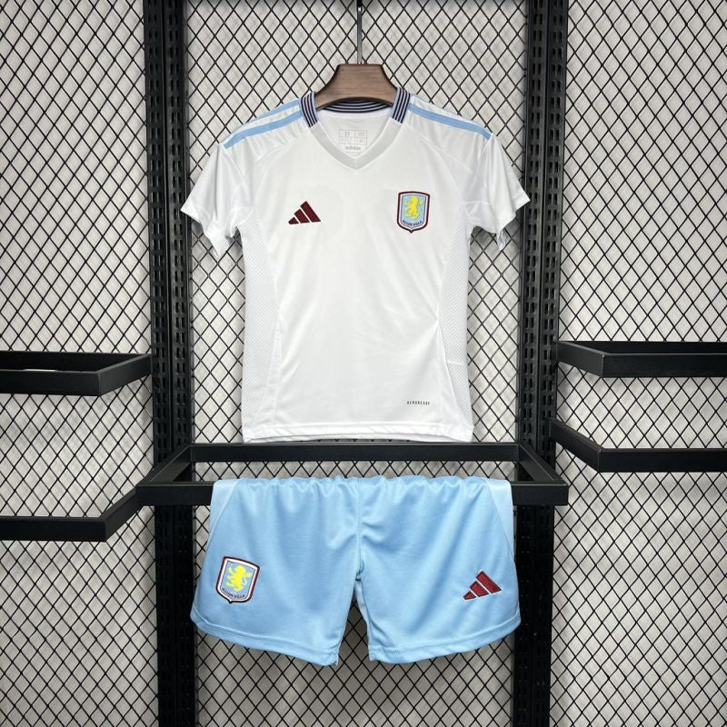 2024/25 Aston Villa Away Kids Kit - AscendoJerseys