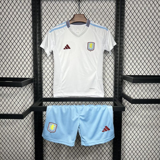 2024/25 Aston Villa Away Kids Kit - AscendoJerseys