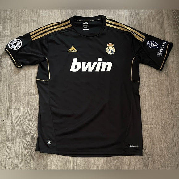 2011/12 Real Madrid Retro Away Jersey - AscendoJerseys