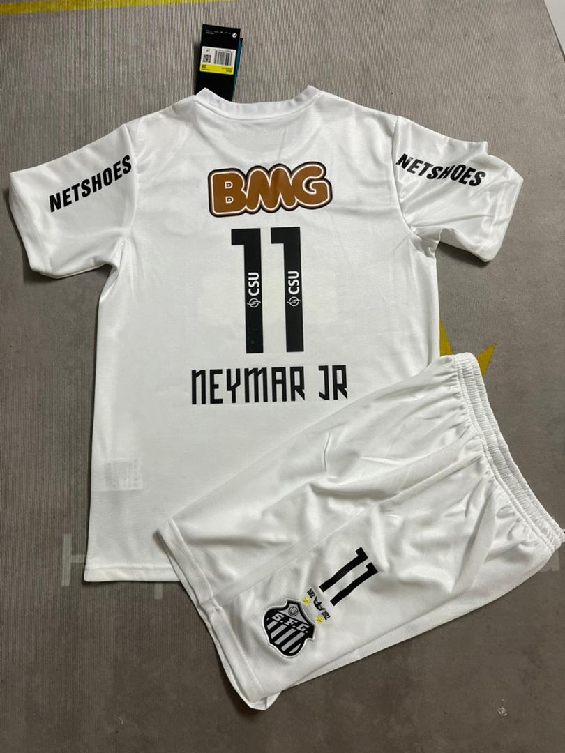 2012/13 Retro Santos Home Kids Kit - AscendoJerseys